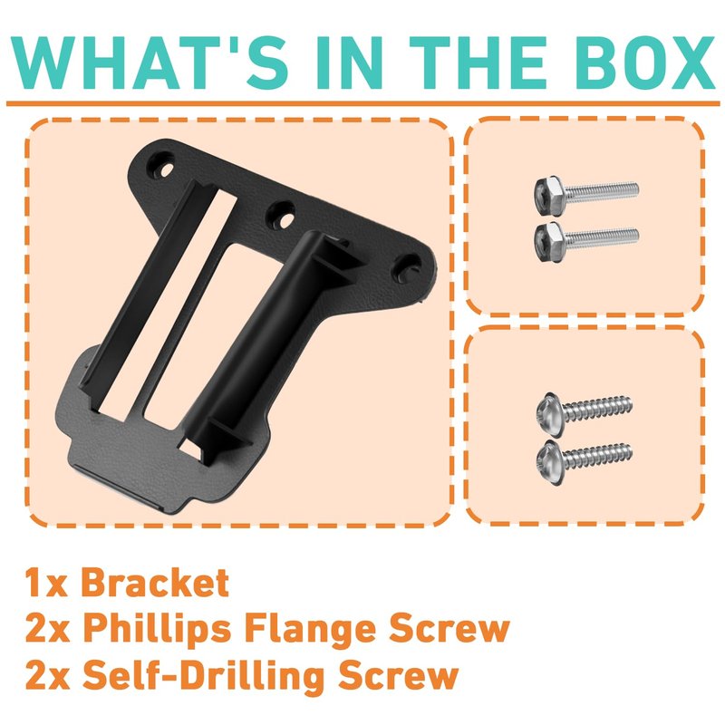 FIXHAWK Club Car Cooler Mounting Bracket Kit for Club Car Precedent, Tempo and Onward Golf Cart,Replace OEM#103886801
