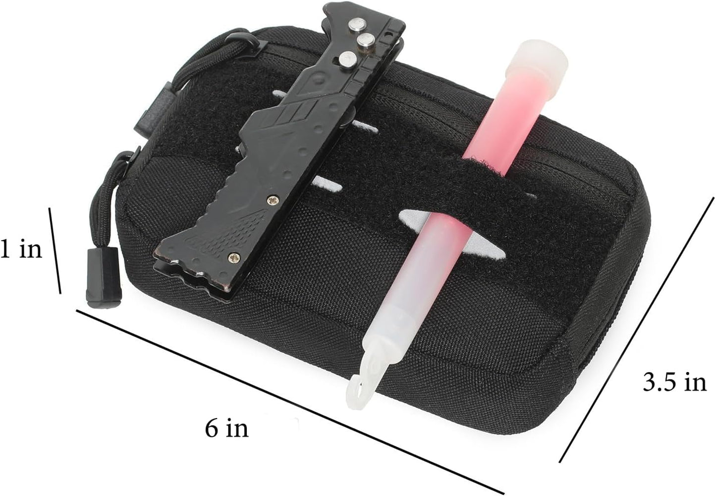 Tactical Belt Pouch for Men - Mini Heavy Duty Molle EDC Utility Gear | Compact Travel & Hiking Pouch
