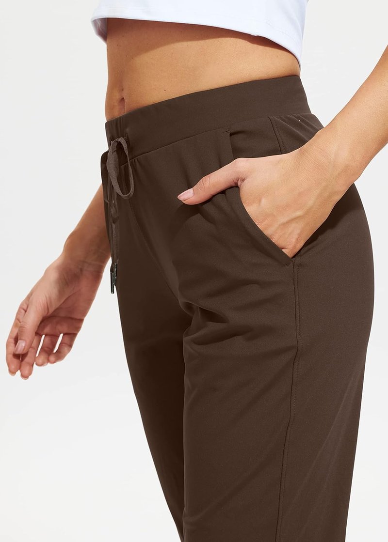 Libin Women's Athletic Joggers - Tapered Running Sweatpants with Pockets | Petite, Regular, Tall Sizes