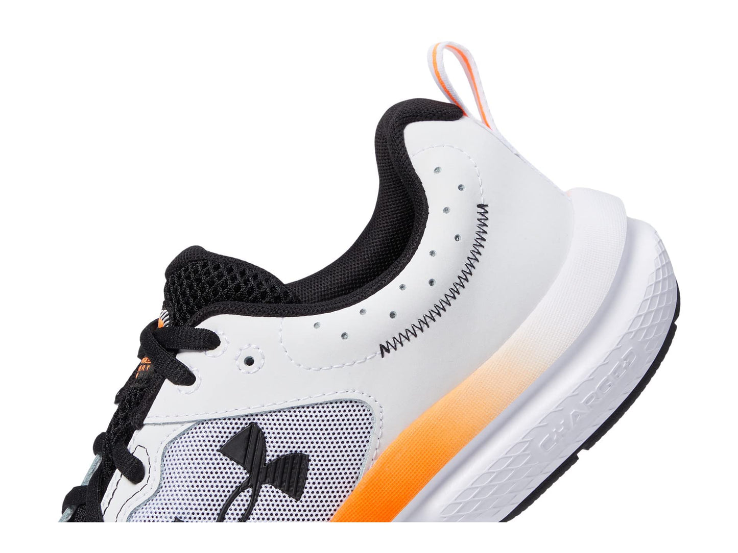 Under Armour Men's Charged Assert 10, (101) White/White/Black, 11.5, US