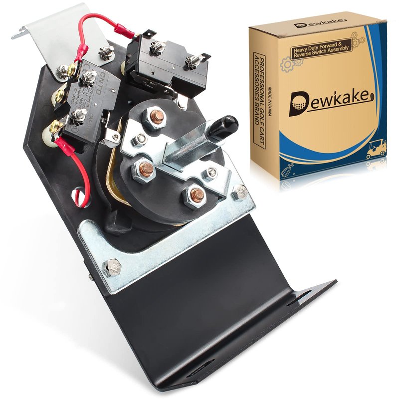 Dewkake EZGO Forward and Reverse Switch Assembly, Fits 1994-UP EZGO TXT Electric Golf Carts, OEM #70578-G01