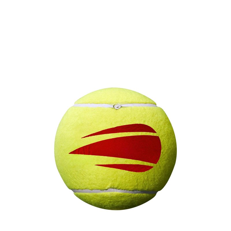 WILSON US Open Jumbo Tennis Balls - 5", Yellow, Deflated