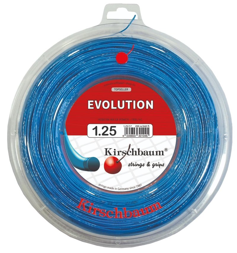 Kirschbaum Reel Pro Line Evolution 1.25 mm (17G) 660ft, Blue, PLE125-200