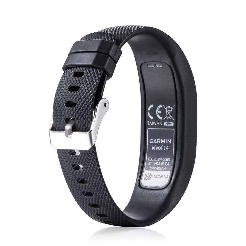 Band for Garmin Vivofit 4, Soft Silicone Replacement Watch Band Strap for Garmin Vivofit 4 Activity Tracker