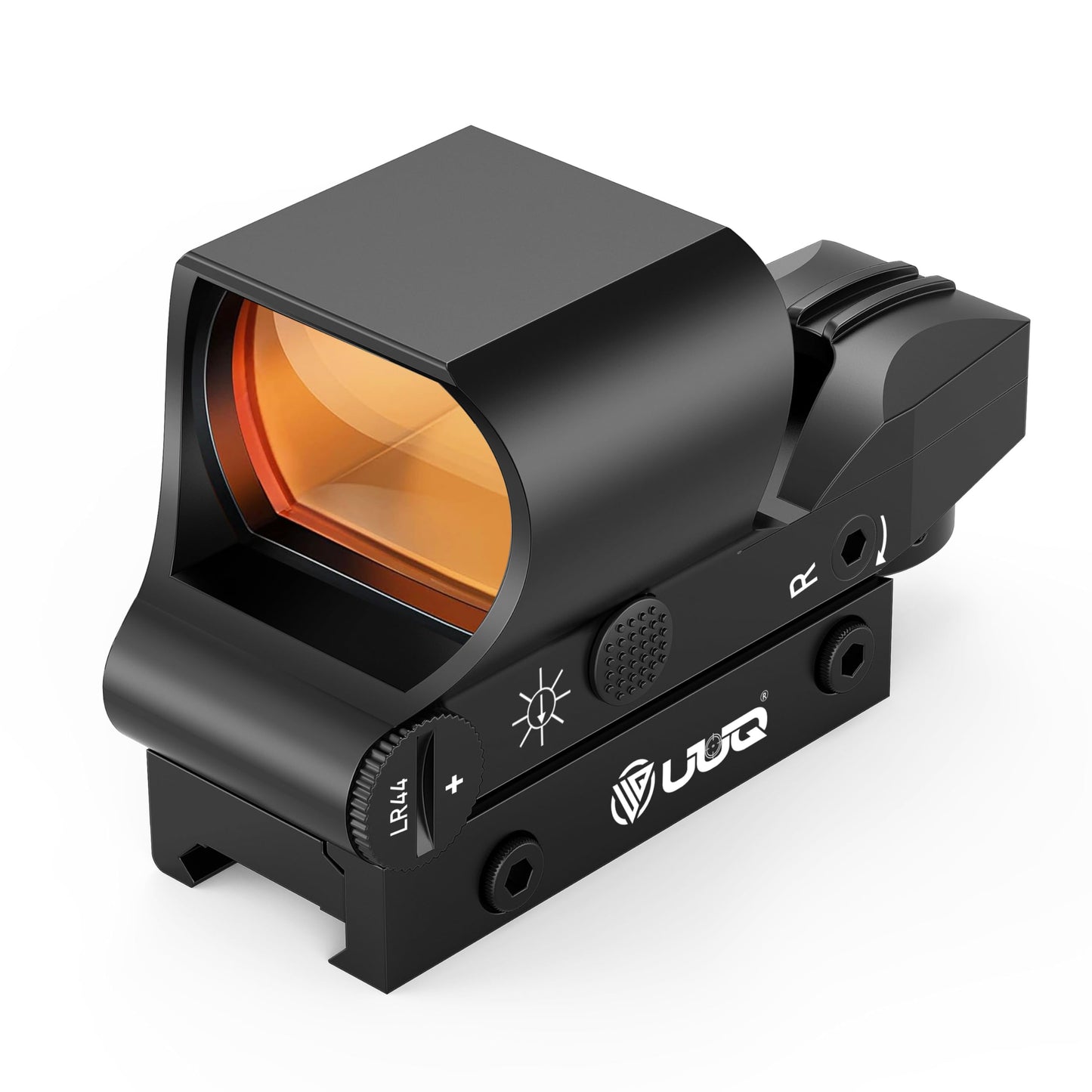 UUQ Red Dot Sight for Beginners - 1x28x40mm Reflex Sight with 4 Reticles, 800G Shockproof & Low-Light Clarity, 20mm Picatinny Rail Mount for Airsoft/Hunting/Paintball