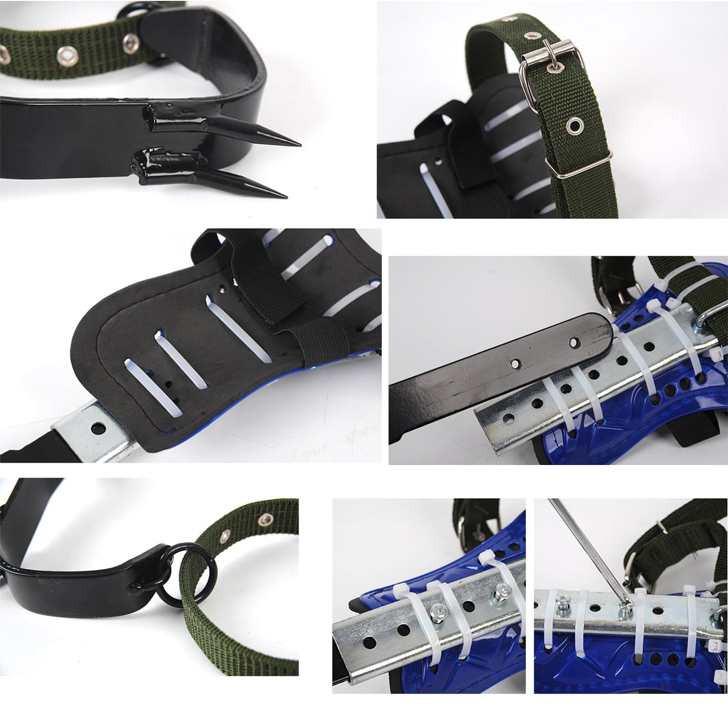 TraVisonyx Tree Climbing Gear,Tree Climbing Spikes，Tree Climbing Kit,Arborist Equipment for Climbers, Hunting, Fruit Picking ，Logging, Climbing Etc