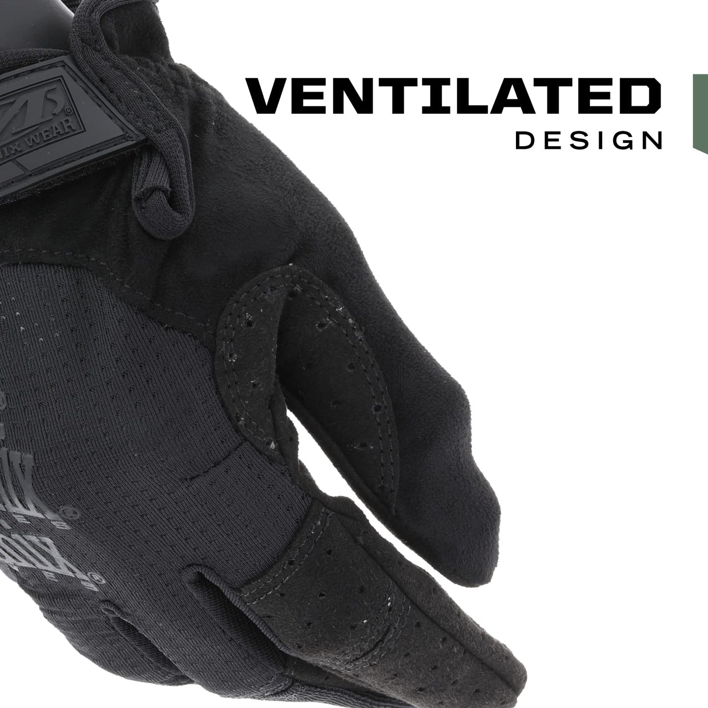 Mechanix Wear: Tactical Specialty Vent Tactical Gloves, Touch Capable, High Dexterity, Gloves for Airsoft, Paintball, and Field Work, Work Gloves for Men (Black, XX-Large)