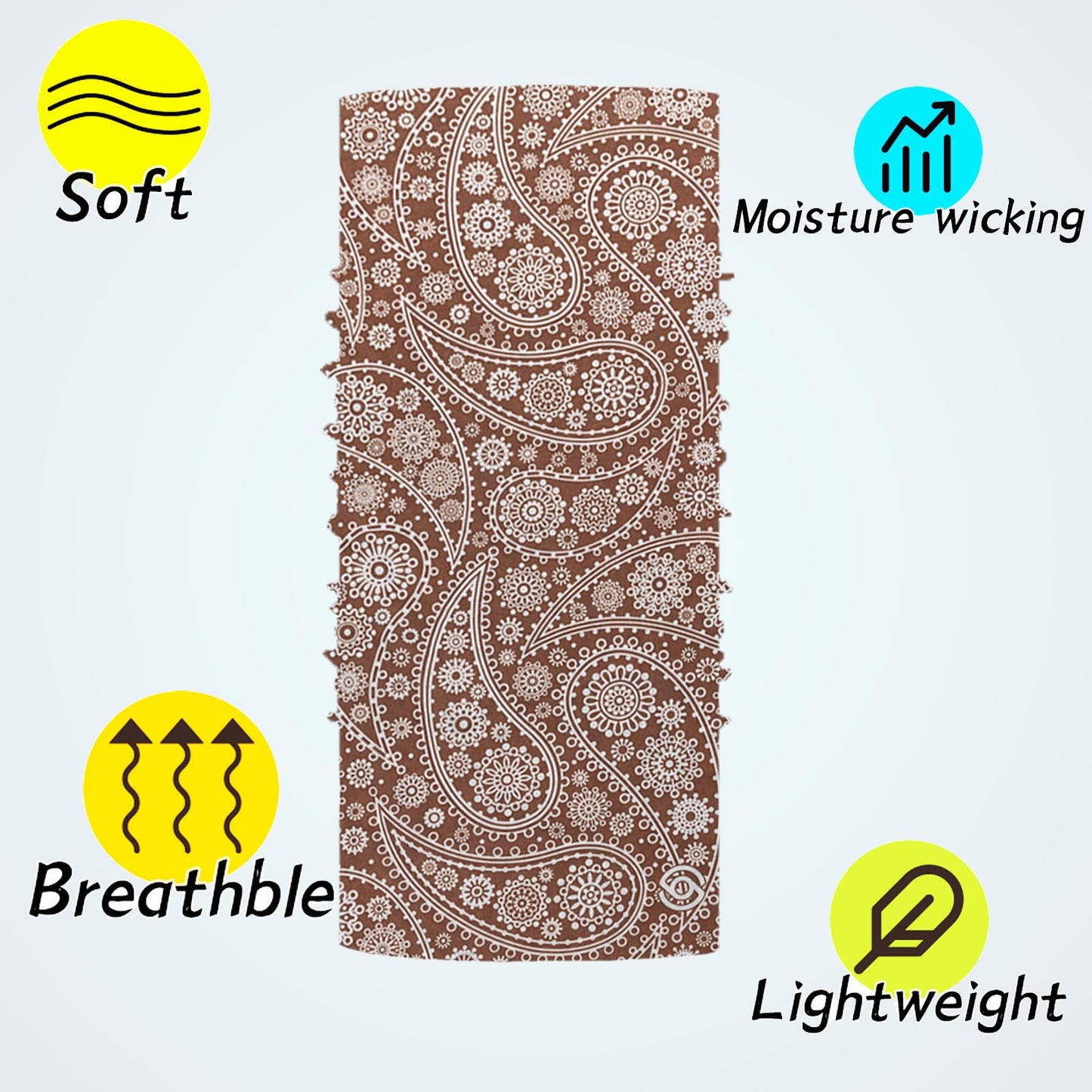 Neck Gaiter Face Mask Cover Scarf Bandana for Men Women, Sun, Dust-proof Tube Gaiter for Cycling Motorcycle Running Fishing
