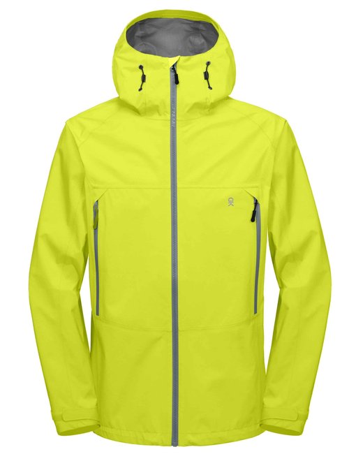 Little Donkey Andy Men's Waterproof Outdoor Hard Shell Breathable Jacket Travelling Sports Coat Fruit Green L