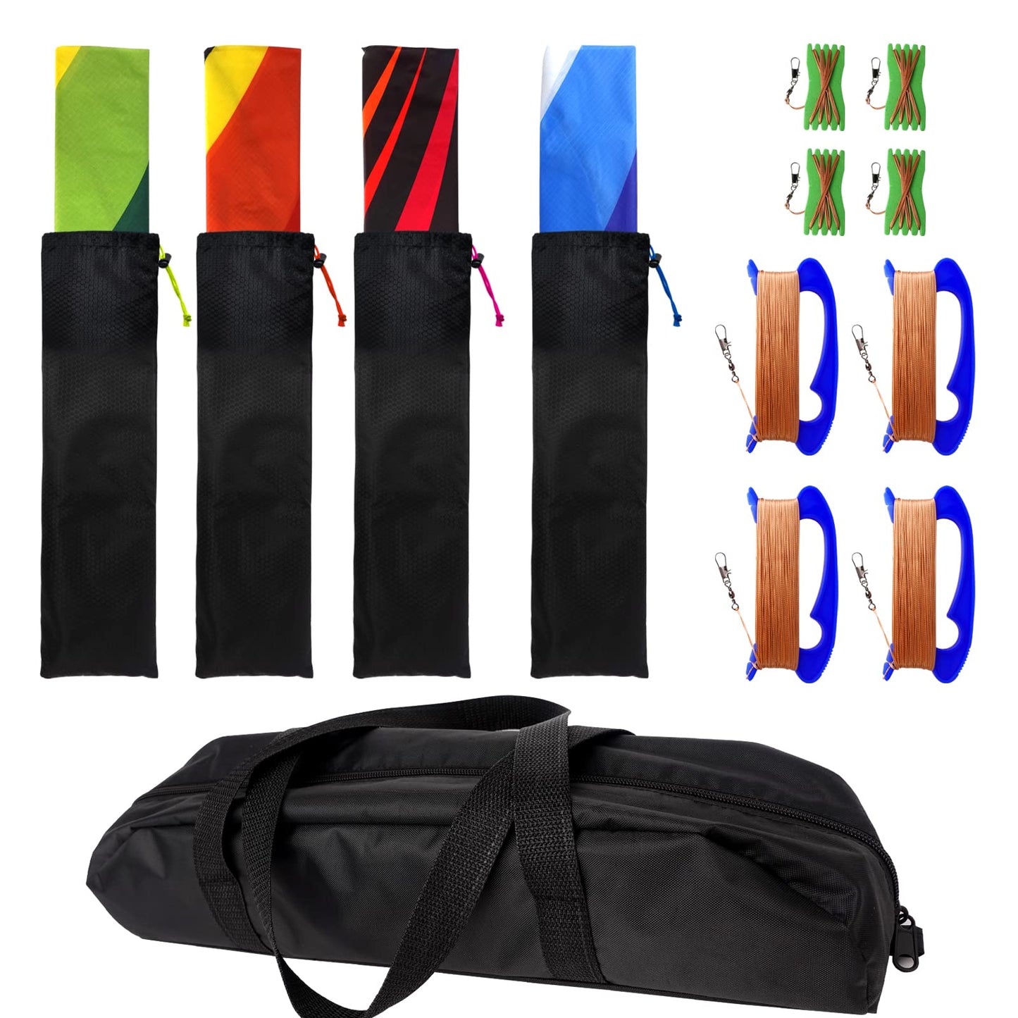 Delta Kites for Adults, Easy to Fly Kite, Best Kites (4 Pack Could be Stacked)