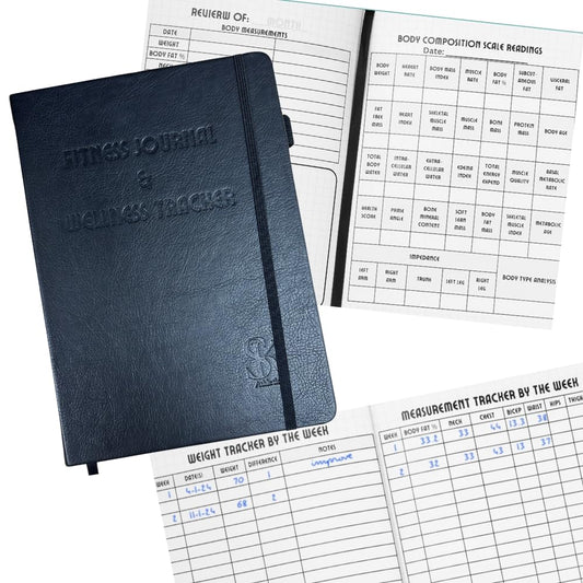 4-Month Body Composition Fitness Journal & Gym Notebook for Workout | The Weightlifting Journal for Men & Women Who Are Serious About Fitness | Workout Journal for Men | Fitness Tracker Journal & Workout Tracker Journal