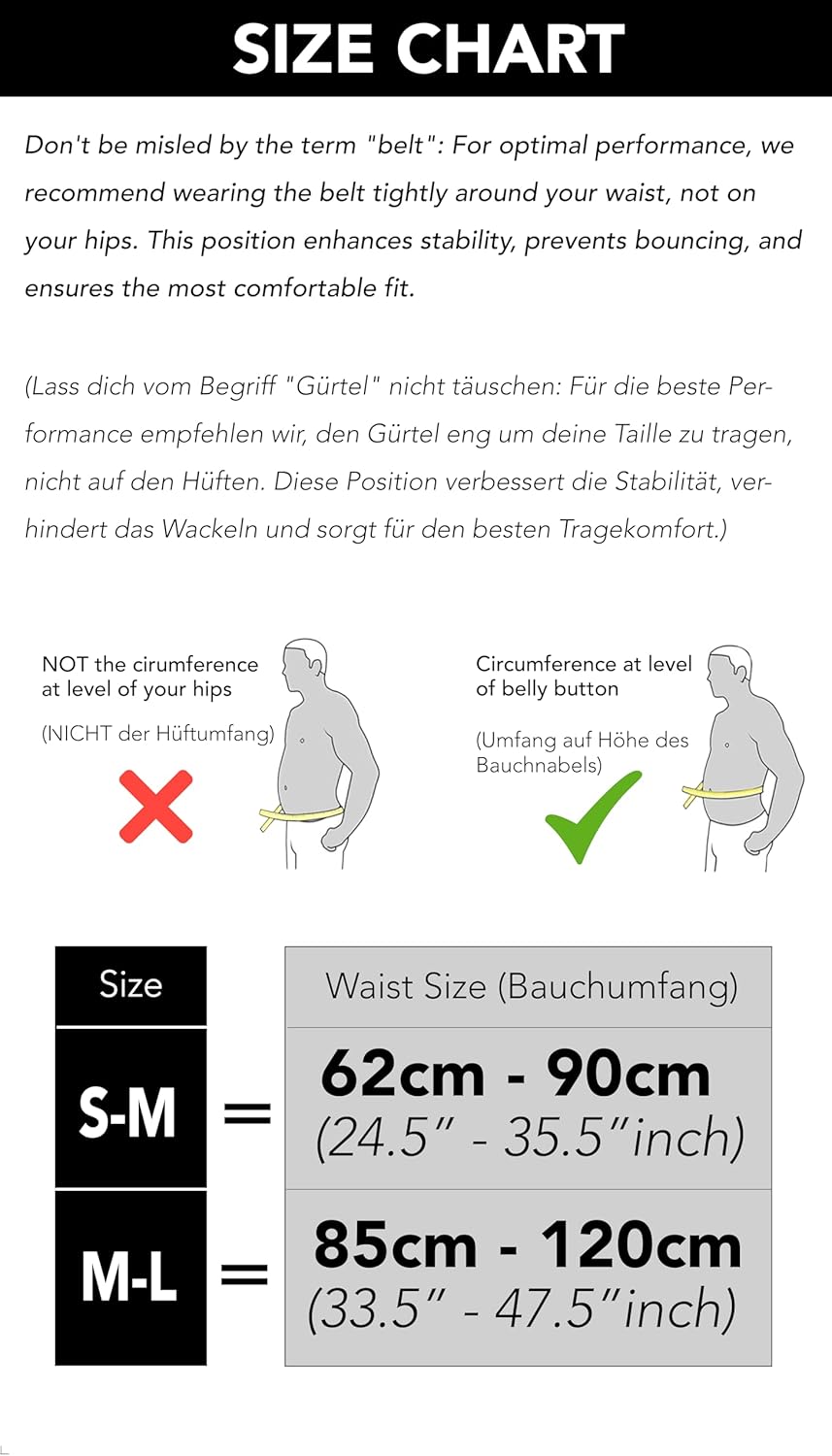 Fitgriff® Running Belt - Secure Jogging Pouch for Phone & Essentials | Adjustable for All Cell Phones