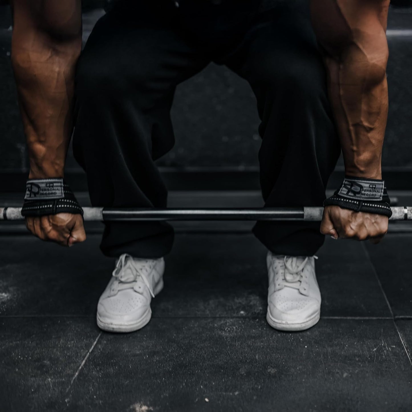 Deadlift Straps - Heavy Duty Figure 8 Weightlifting Straps for Powerlifting & Bodybuilding | Strong Grip Support for Men & Women