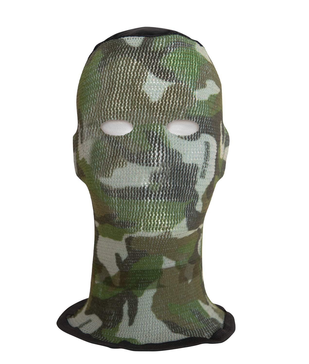 Rothco Spandoflage Head Net, Green Camo