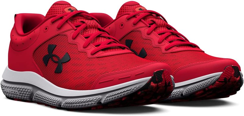 Under Armour Men's Charged Assert 10 Running Shoes - Lightweight Cushioning & Breathable Design