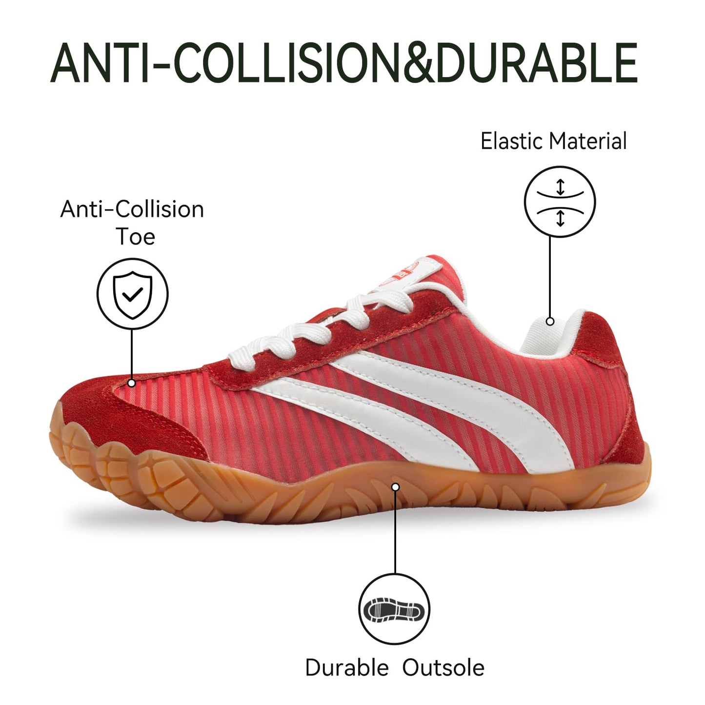Barefoot Shoes Women Casual Sneakers,Wide Toe Box Shoes Women Zero Drop Barefoot Shoe Men,Minimalist Trail Running Shoe,Non-Slip Lightweight Breathable Comfortable Fashion Walking Hiking Shoes Unisex