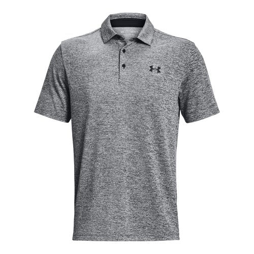 Under Armour Men's Playoff Polo 3.0, (002) Black/White/Black, X-Large