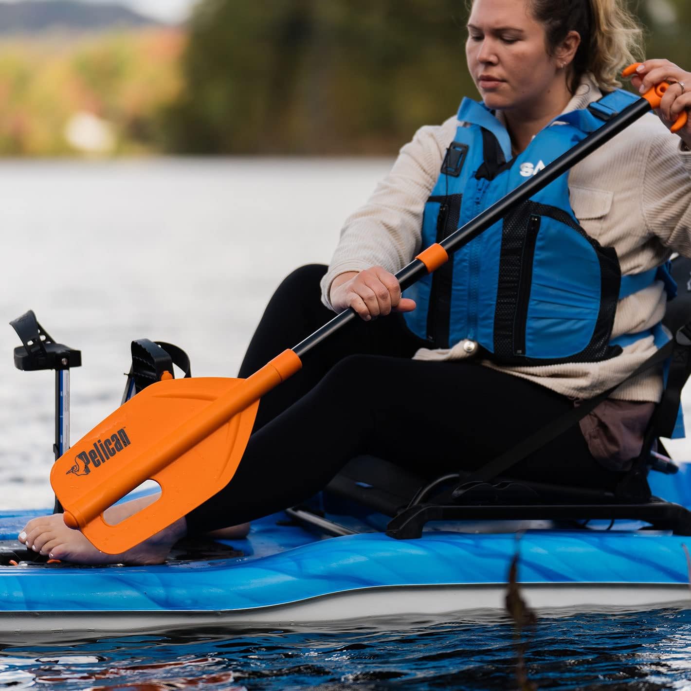 Telescoping Emergency Paddle - Collapsible Kayak Oar for Safety | Universal Fit