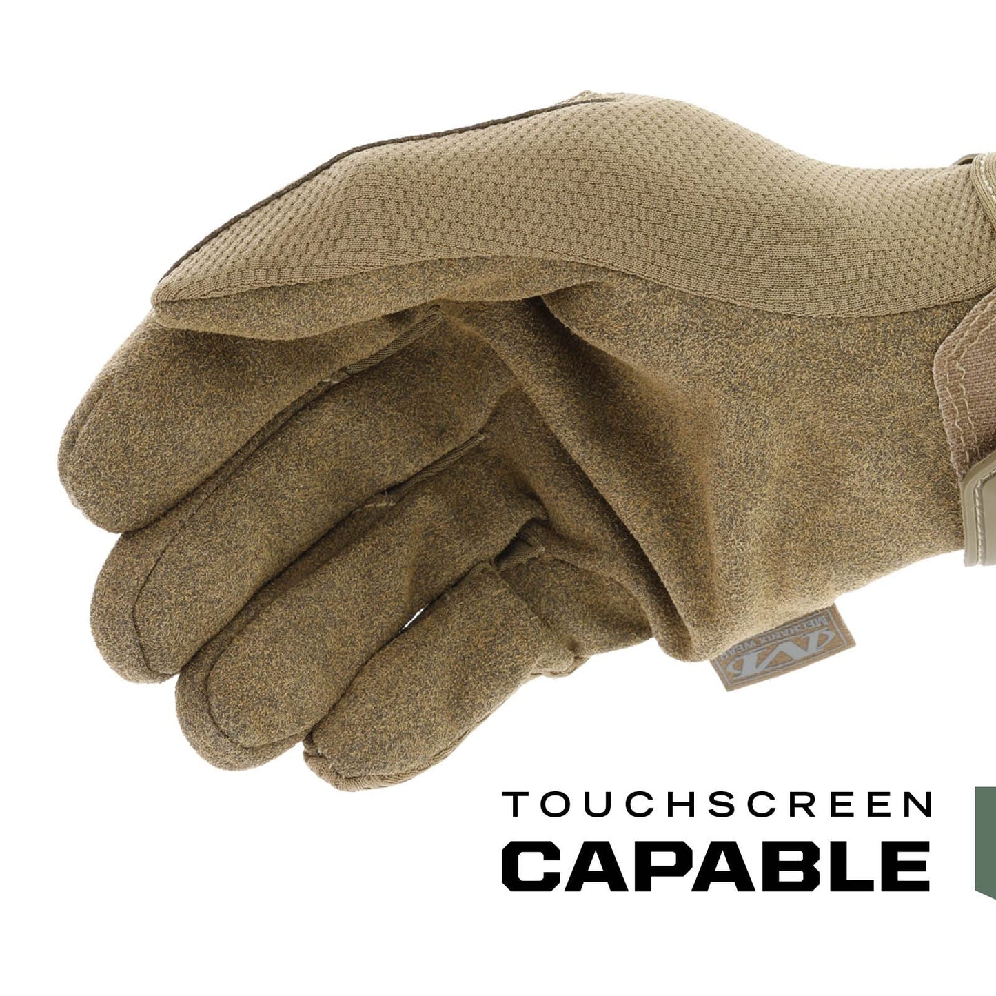 Mechanix Wear Original Tactical Glove - High Performance Anti-Slip Grip Safety Gloves - Impact Resistant & Touchscreen Capable - Medium - Coyote Brown