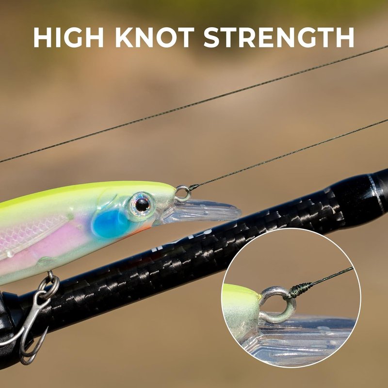Calamus Braided Fishing Line - Abrasion-Resistant 4 Strand Superline | Thin Diameter Zero Stretch