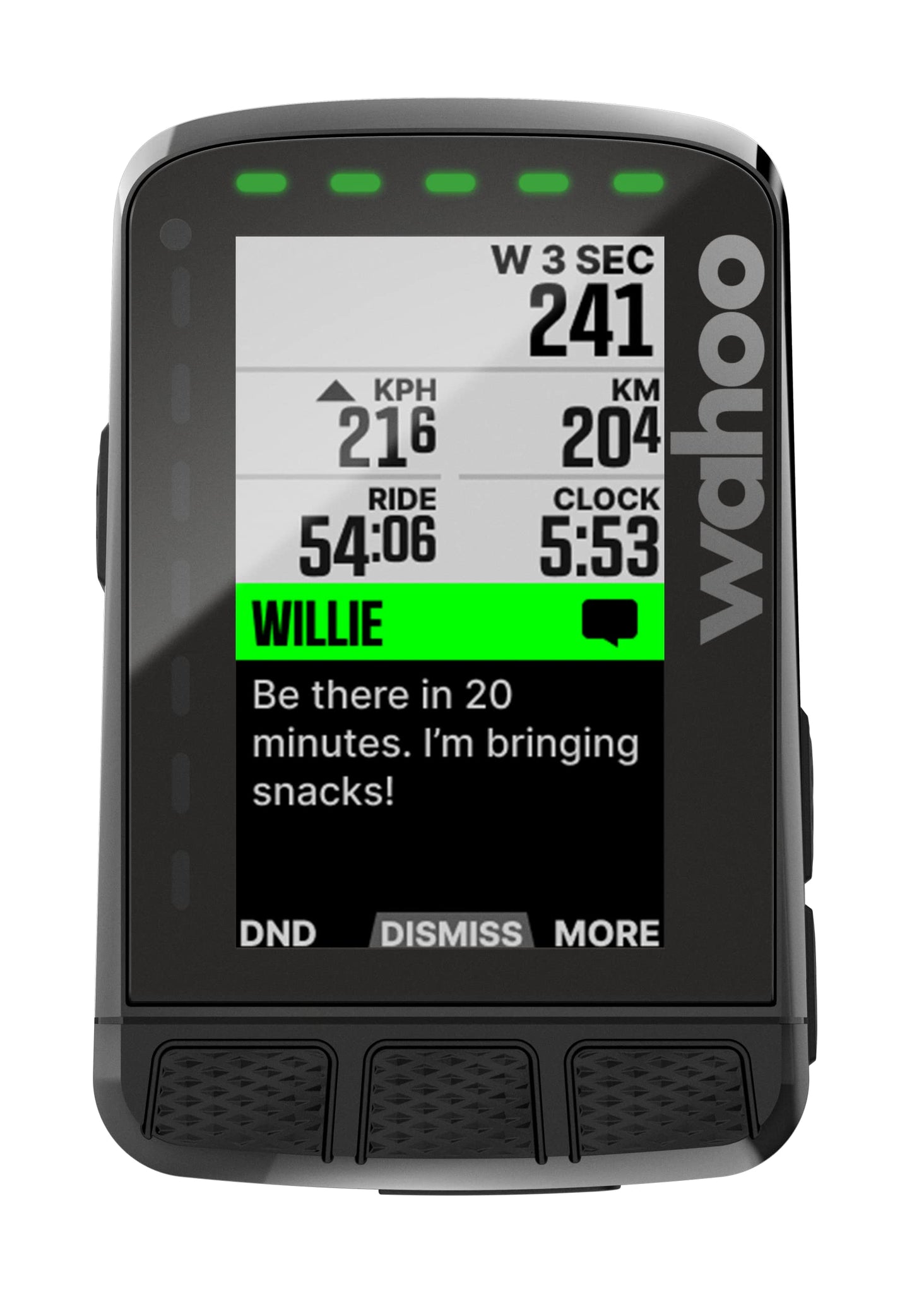 Wahoo ELEMNT ROAM GPS Cycling/Bike Computer,Black