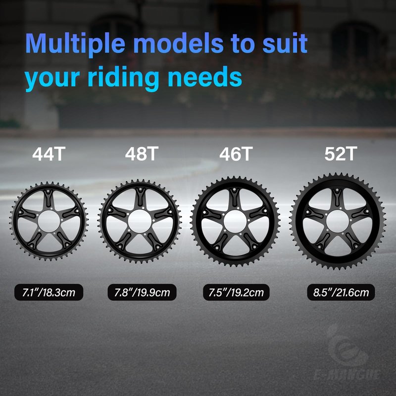 BBS Chainring 44T for BAFANG BBS01 BBS02 BBS01B BBS02B Mid Motor Kit Electric Bike Spare Parts Bicycle Chain Ring