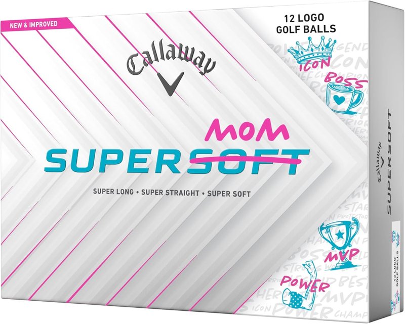 Callaway Supersoft Golf Balls - Soft Feel & Distance | Ideal for All Skill Levels