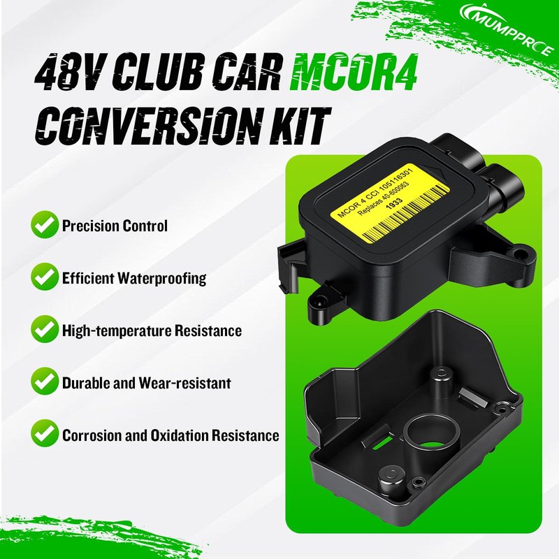 MUMPPRCE Club Car MCOR 4 Conversion Throttle Potentiometer, Golf Cart MCOR 4 Conversion Kit Fits Club Car DS, Carryall(2001-2011)&Tempo(2018-up), OEM# 105116301, AM293101, 102101101