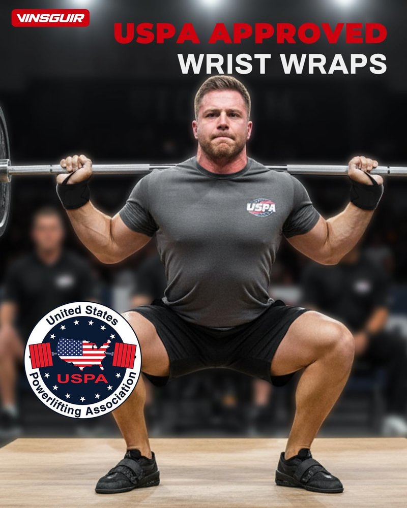 21'' Elastic Wrist Wraps for Weightlifting - Breathable Gym Support with Thumb Loop | Unisex Pair