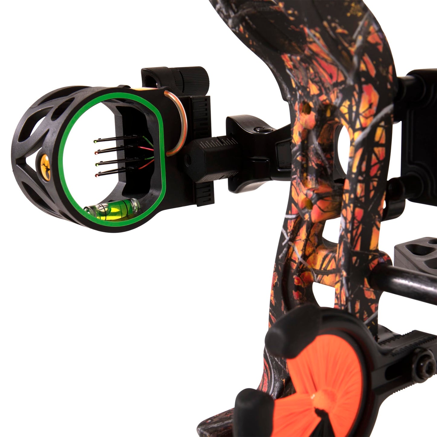 Bear Archery Cruzer G2 Ready to Hunt Compound Bow Package for Adults and Youth, Right Hand, Wildfire