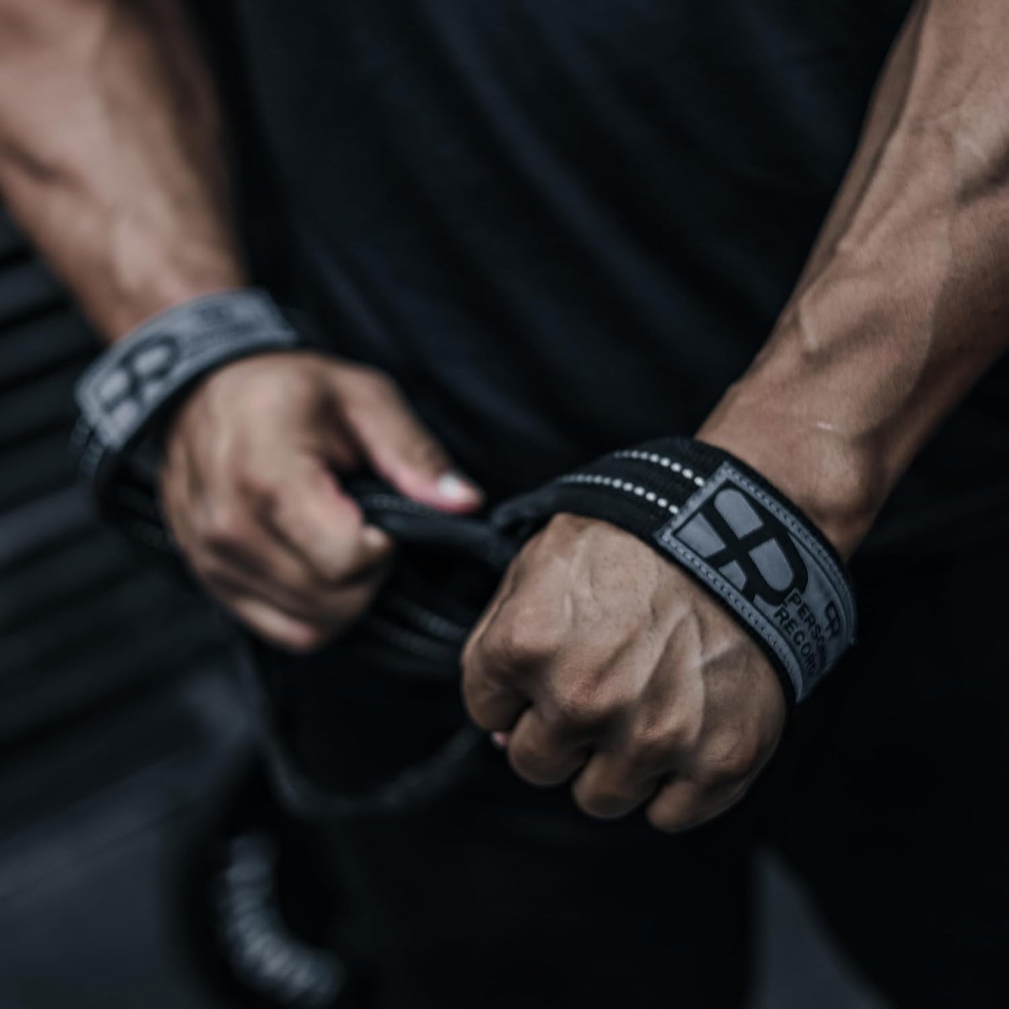 Deadlift Straps - Heavy Duty Figure 8 Weightlifting Straps for Powerlifting & Bodybuilding | Strong Grip Support for Men & Women