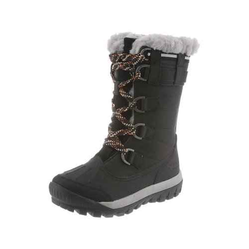 BEARPAW womens Desdemona Snow Boot, Black, 7 US