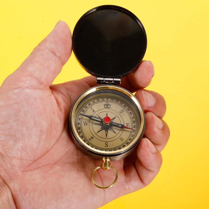 Compass Gift-Retirement Gifts for Men, Compass Present You Will Be Missed for Men, Coworker Leaving Farewell Going Away New Beginnings Gifts for Coworker Friends Him Nurse Boss Teacher Employee