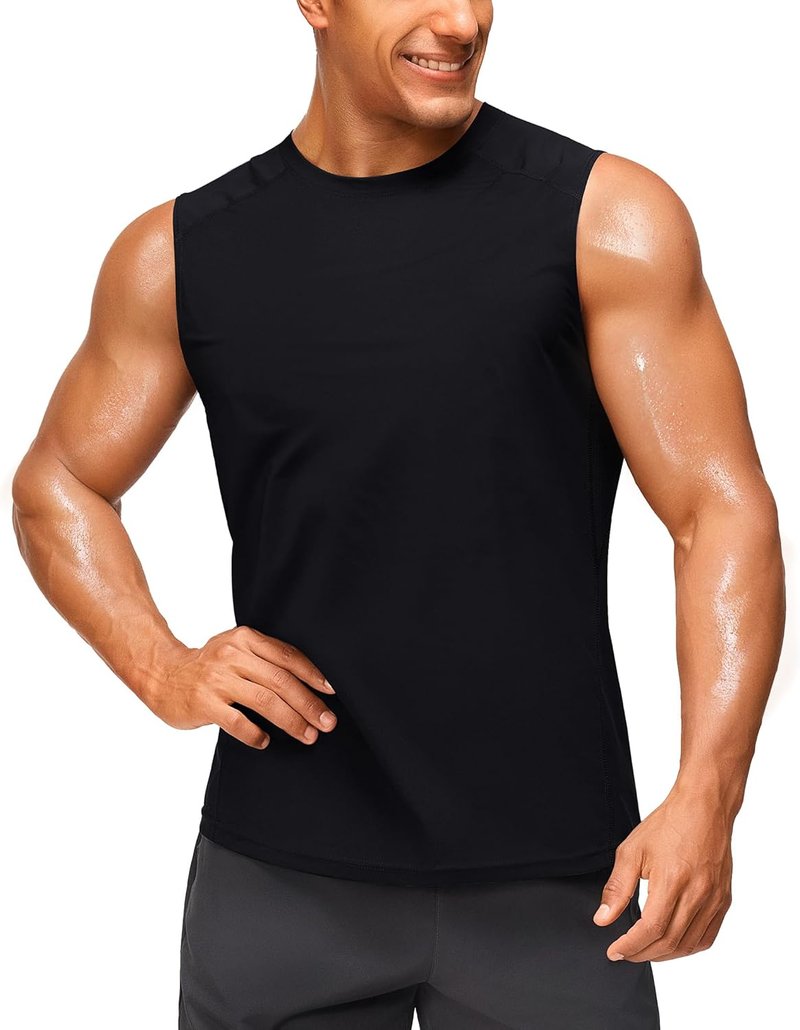 Sauna Suit for Men - Sleeveless Sweat Vest for Effective Gym Workouts | Lightweight & Comfortable