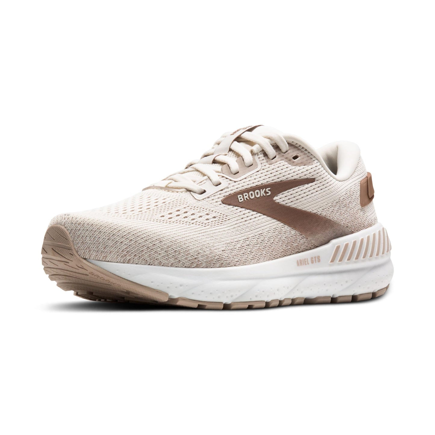 Brooks Women’s Ariel GTS 24 Supportive Running & Walking Shoe - Coconut/Chateau/Portabella - 8.5 Medium