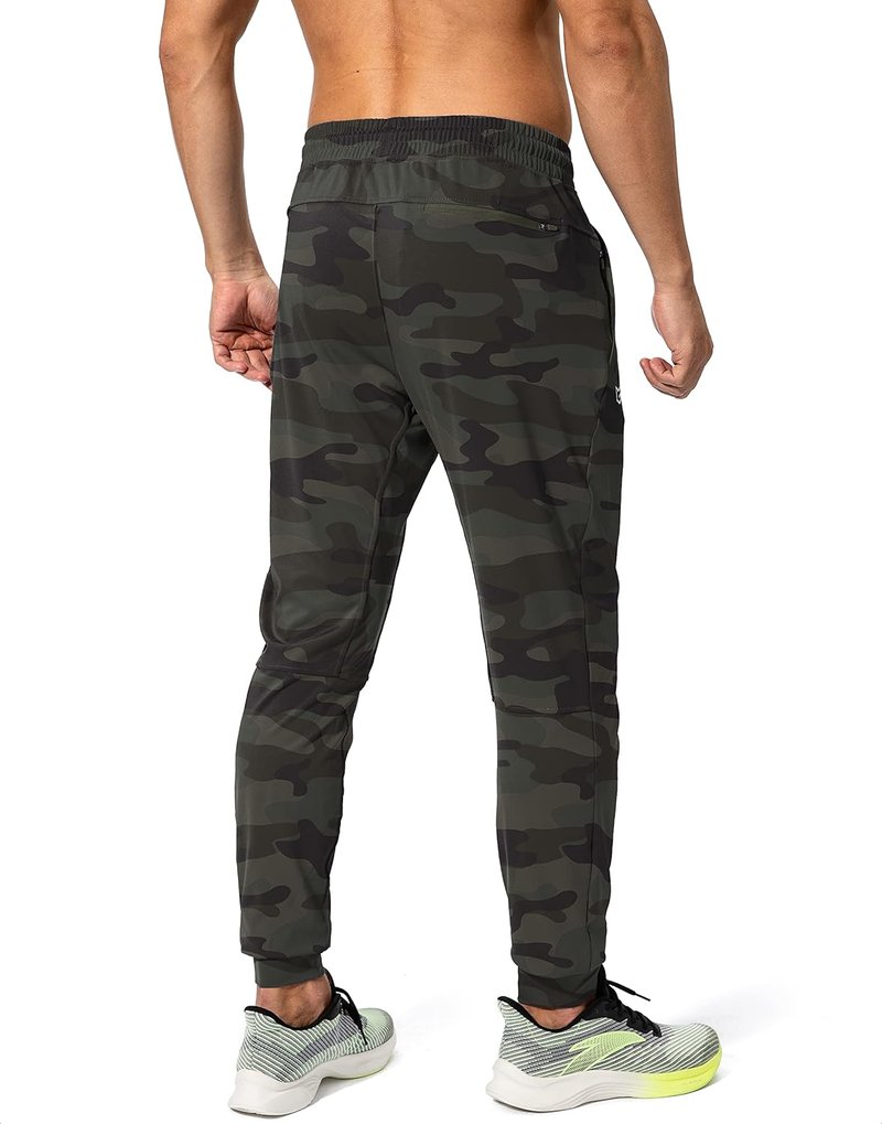 Men's Athletic Sweatpants with Zipper Pockets - Joggers for Soccer, Running & Workouts