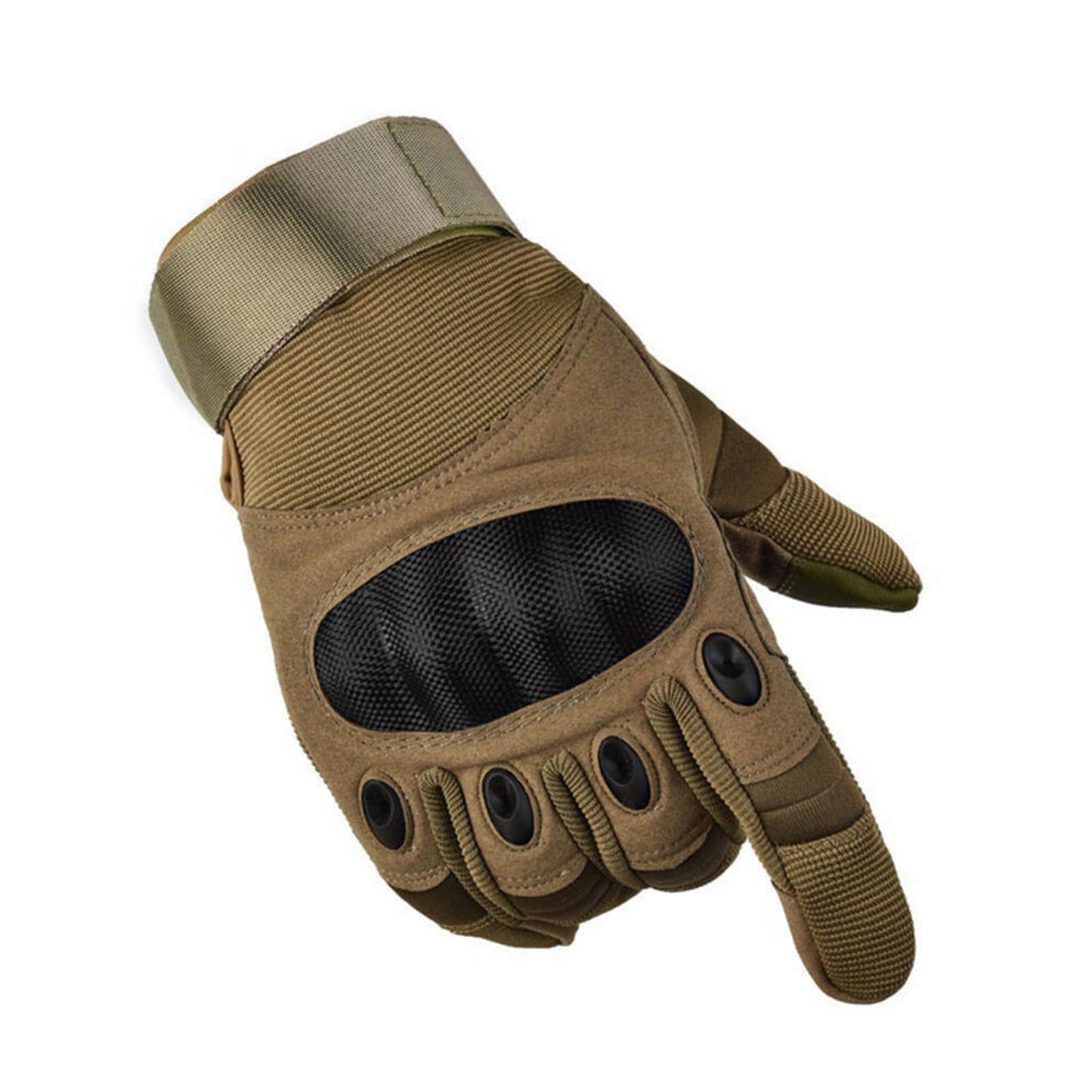 HYCOPROT Men’s Utility Gloves, Motorcycle Glove with Touchscreen Full Finger Palm Pad Protective Gears Hard Shell Work Outdoor Lightweight Breathable for Sport Hiking Motorbike Cycling Riding Running
