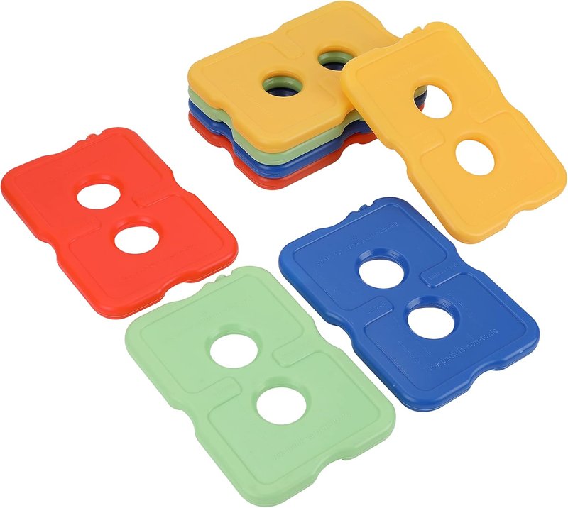 Healthy Packers Ice Packs - Slim Reusable Cool Packs for Lunch Boxes & Coolers | 8-Pack Set