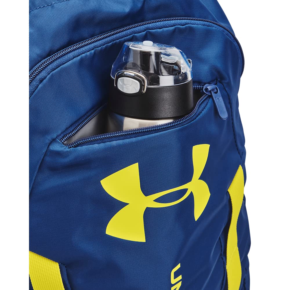 Under Armour Unisex-Adult Undeniable Sackpack, (471) Blue Mirage/Starfruit/Starfruit, One Size Fits Most