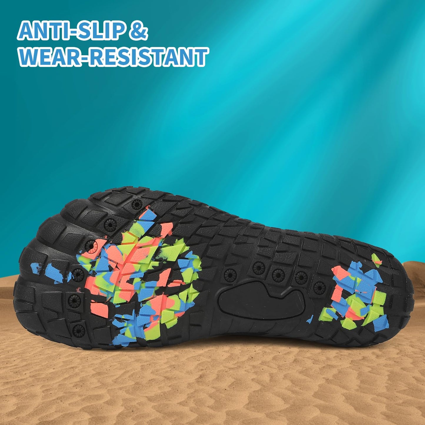 Water Shoes for Women Men Beach Shoe Women Swim Pool River Barefoot Shoes Quick Dry Slip-on for Pool Beach Surf Water Park Yoga
