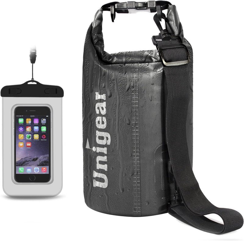 Unigear Waterproof Dry Bag - Lightweight Floating Storage for Kayaking, Fishing & Camping | 2L/5L/10L/20L/30L/40L Sizes