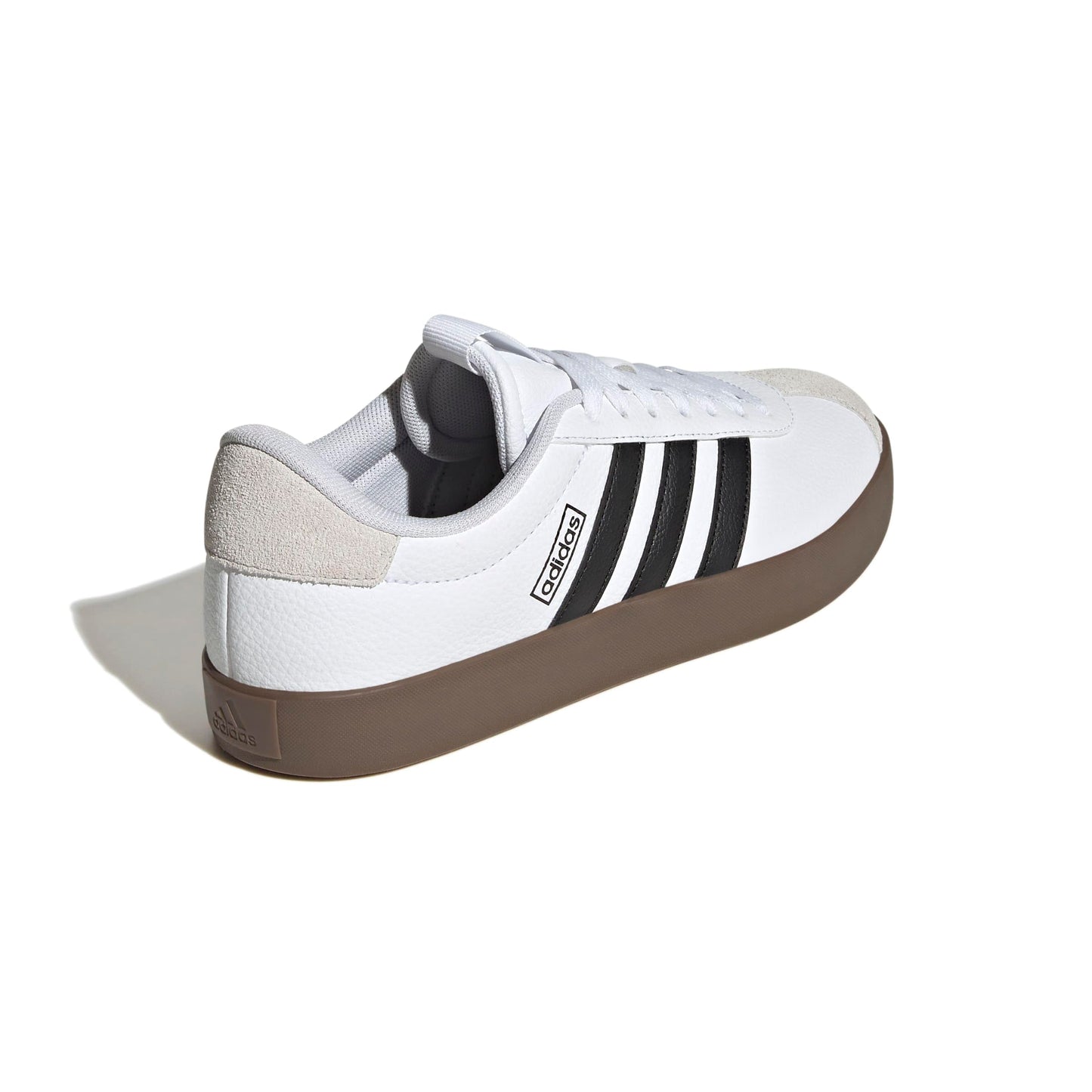 Adidas Women's "VL Court 3.0" Cushioned Casual Court Sneaker (White, 7)