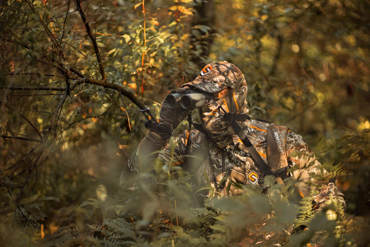 ScentLok Savanna Lightweight Camo Shooter Gloves for Hunting and Outdoor Use (Realtree Excape, X-Small)
