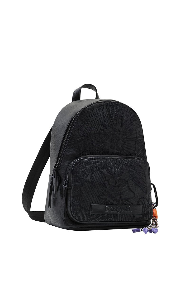 Desigual Small Floral Embroidery Backpack