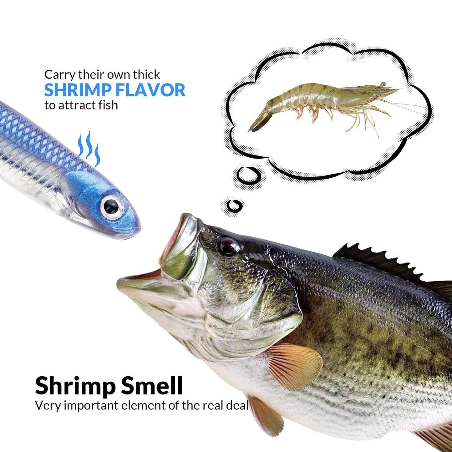 QualyQualy Soft Plastic Swimbait Paddle Tail Soft Lures 3.94" Shad Lure Shad Bait Bass Bait Shad Minnow Soft Swim Bait for Bass Trout Walleye Crappie Pike (5#, 3.94in - 5Pcs)