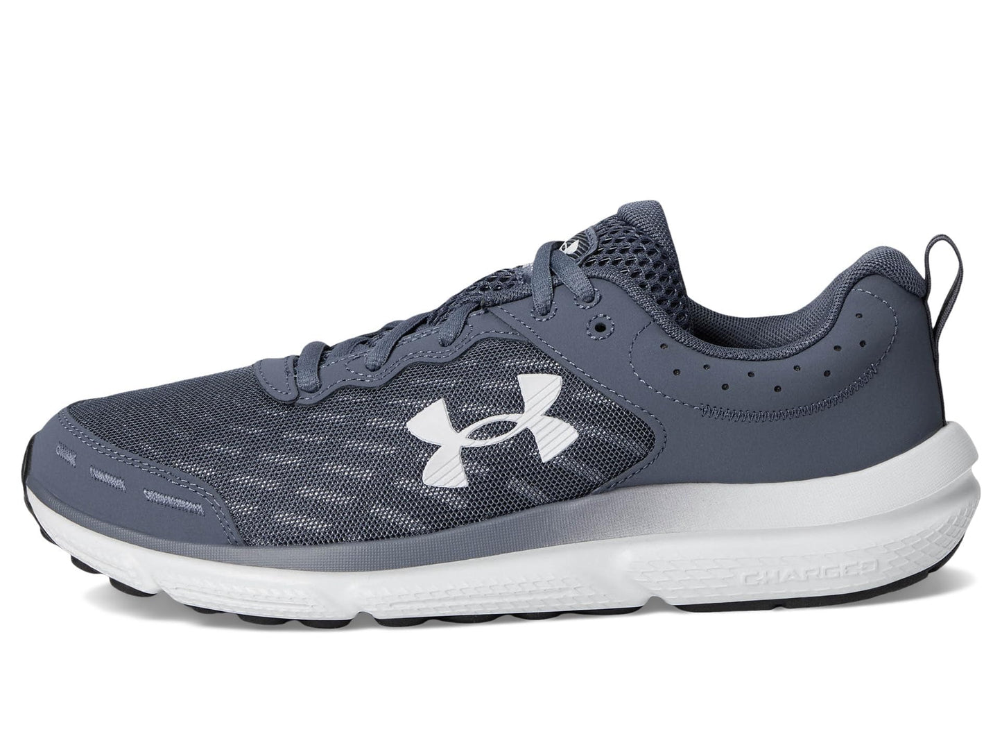 Under Armour Men's Charged Assert 10 Sneaker, Downpour Gray/Downpour Gray/Halo Gray, 10.5