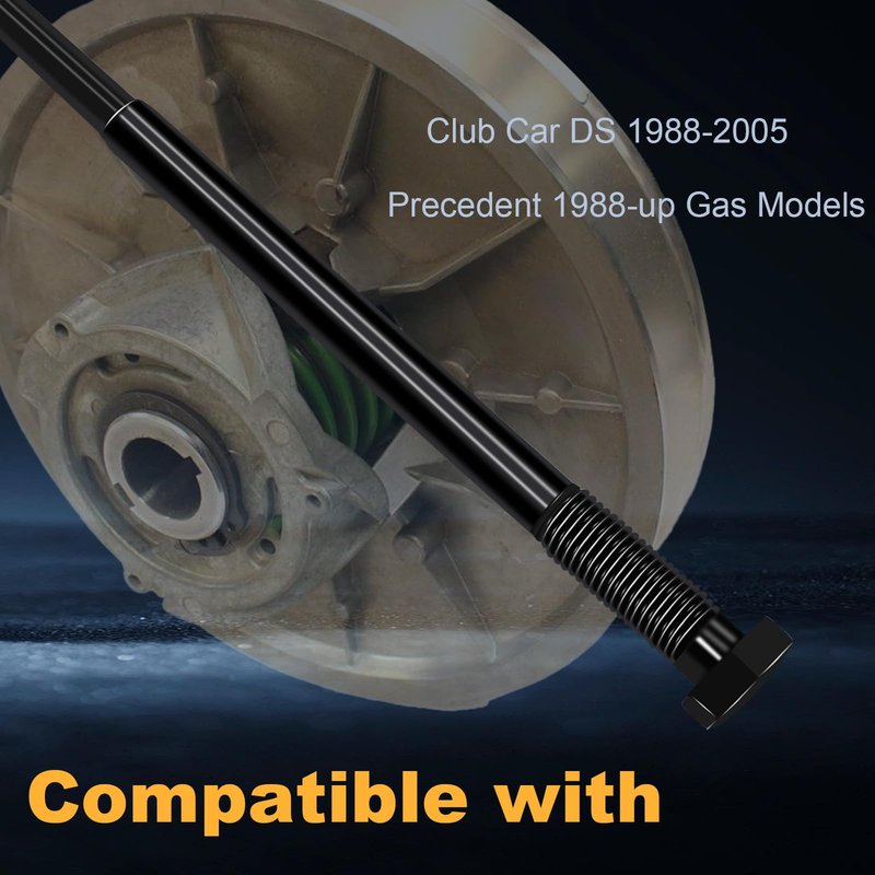 Club Car Drive Clutch Puller Bolt Golf Cart Drive Clutch Puller Removal Tool Compatible with Club Car DS 1988-2005, Precedent 1988-up Gas Models Replace# 1014496, 5707