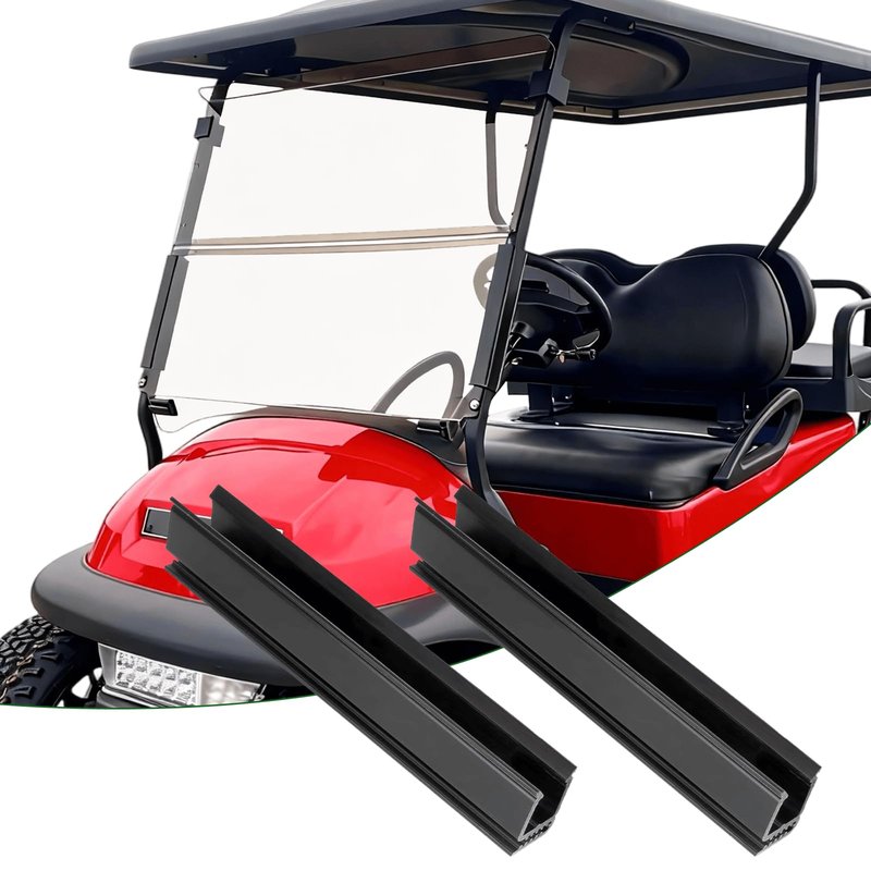 Golf Cart Windshield Clips Sash Fit 1"x1" Tube for Club Car DS Club Car Precedent Tempo Onward Yamaha Golf Carts Front Windshield Sash Retaining Clips with Secure Hold 1014441-01 1021630-01