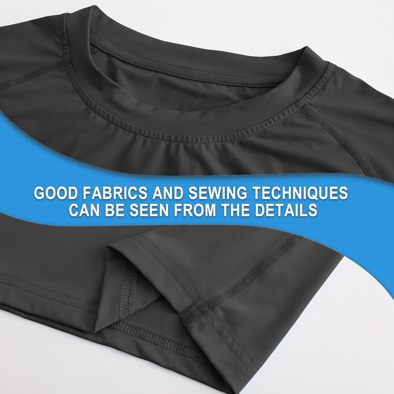 Men's Swim Shirt - UPF 50+ UV Protection Rash Guard | Quick-Dry Athletic T-Shirt for Fishing & Surfing