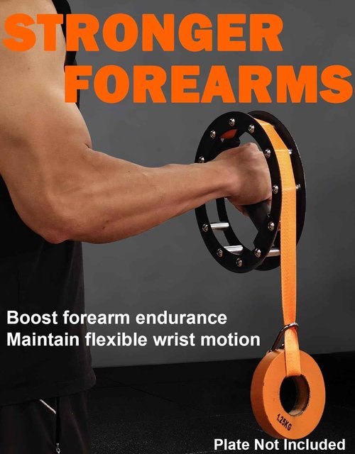 Fitarc Wrist Rotation Exerciser,Forearm Bar for Pronation/Supination,Pronator Muscle Rrainer Forearm Developer - Patent Pending